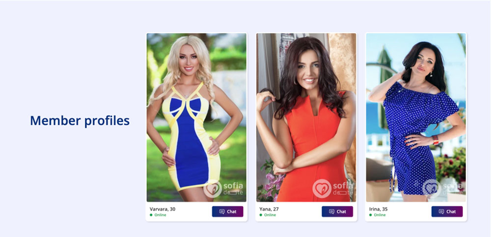 beautiful women of SofiaDate